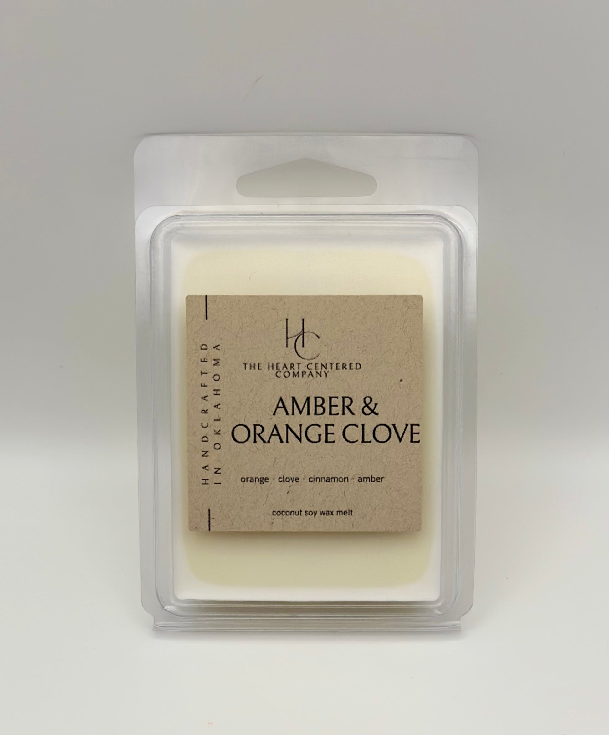 Amber & Orange Clove Wax Melt