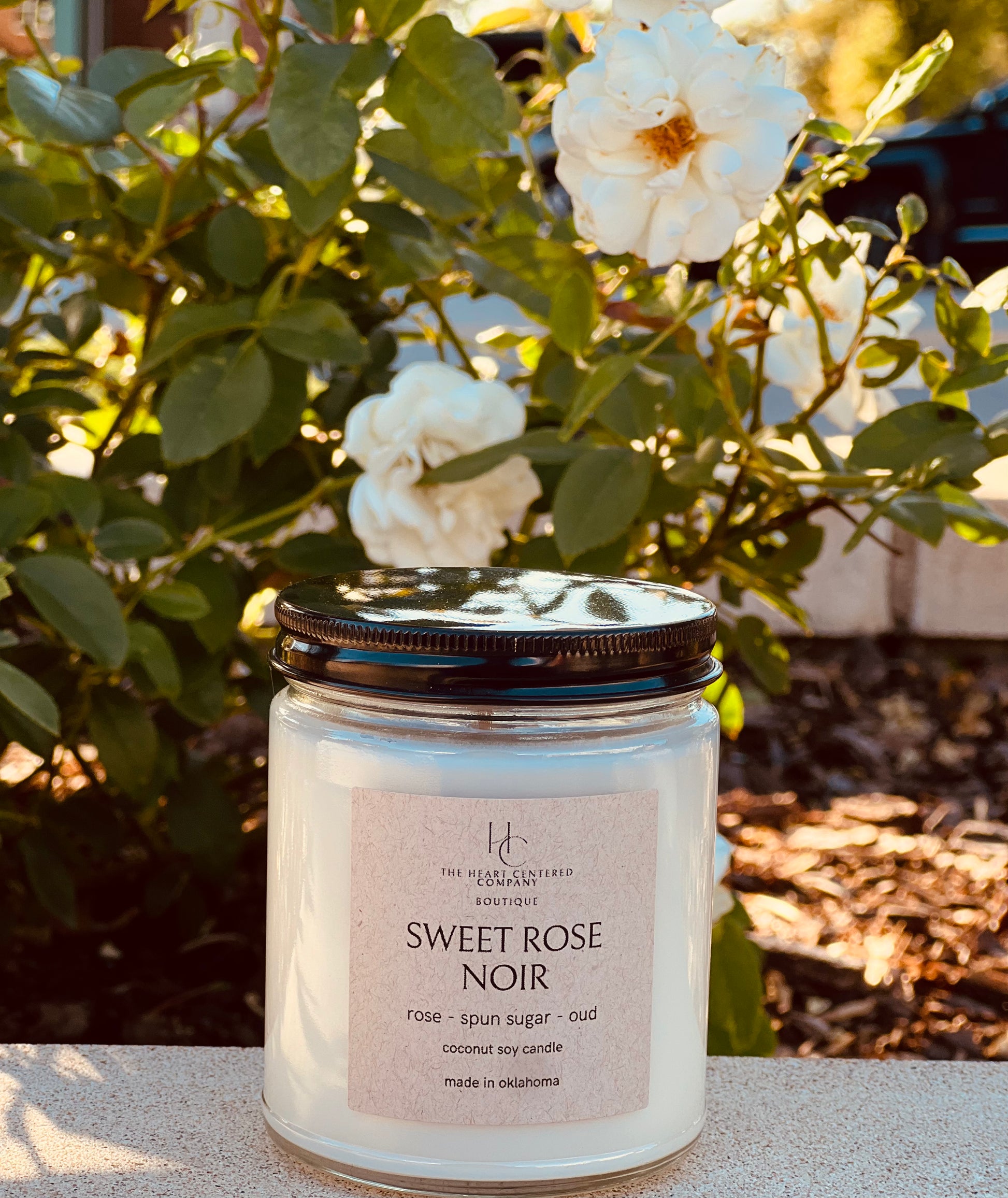 Sweet Rose Noir Candle